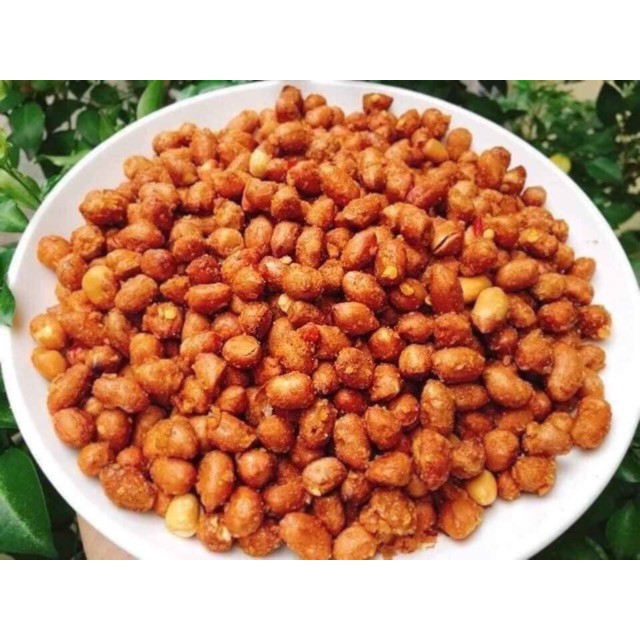 Đậu Phộng Rang Tỏi Ớt Hộp 235g Siêu Ngon