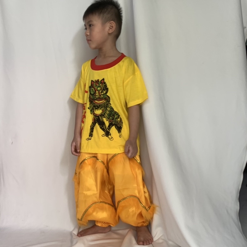 Set quần áo lân đỏ cho bé