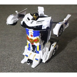 Ô TÔ CẢNH SÁT BIẾN HÌNH THÀNH ROBOT