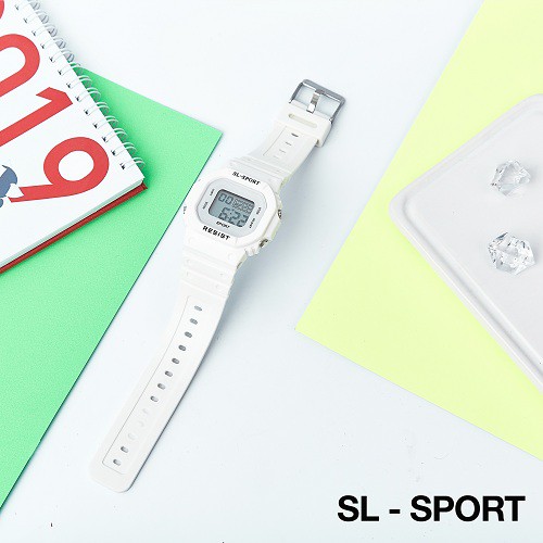 Chống nước tuyệt đối-Đồng Hồ Thể thao nam SL-Sport cao cấp dây cao su đúc đặc-Hàng cao cấp Siêu bền | BigBuy360 - bigbuy360.vn