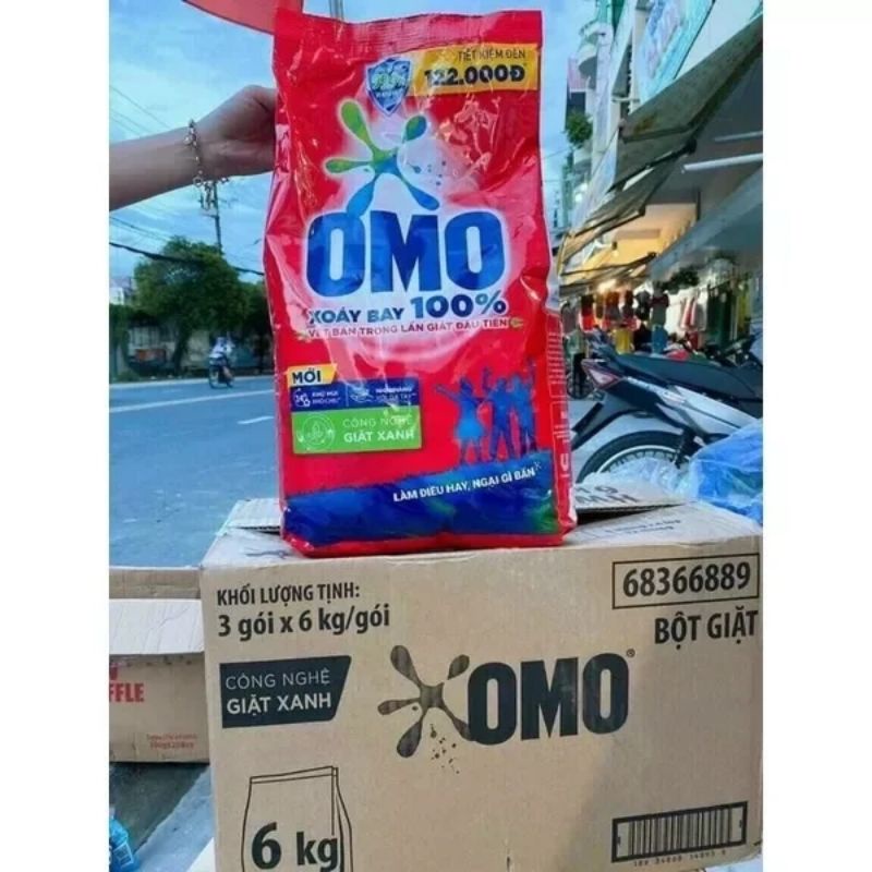 Bột giặt omo 6kg