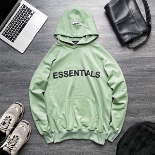 Áo Hoodie Essentials Xanh Mint, áo hoodie dài tay nam nữ unisex , MSW Town