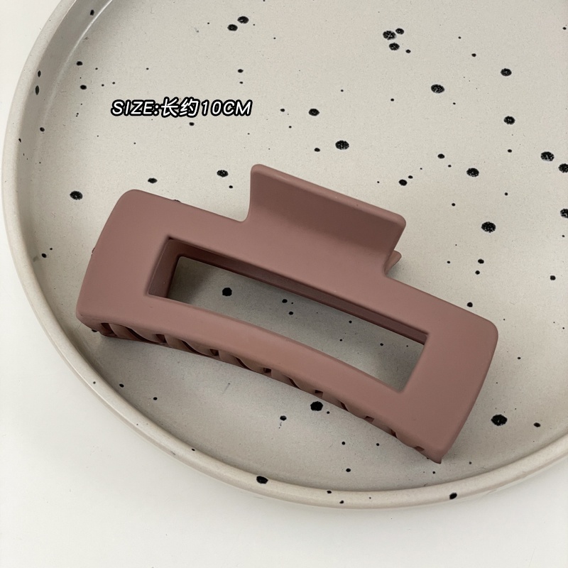 Kẹp Tóc Nữ Màu Trơn Phong Cách Vintage Thời Trang