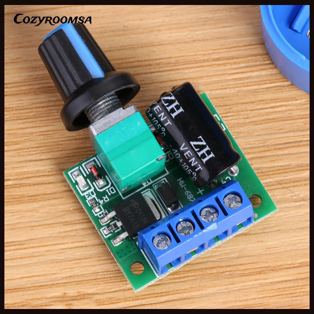 Mô Đun Điều Chỉnh Tốc Độ Động Cơ Pwm 5a 90w Dc 5v-35v