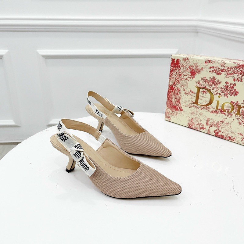 Sandal bít mũi dior gân hàng qccc fullbox