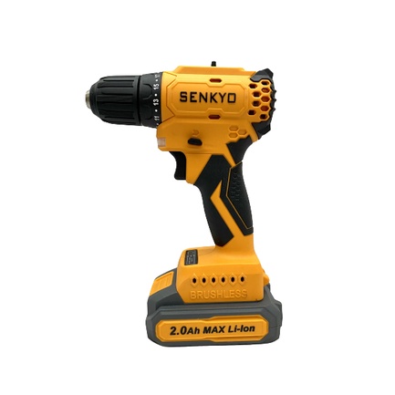 Máy khoan pin Máy vặn vít động cơ không chổi than đầu 10mm  SENKYO|Hàng cao cấp