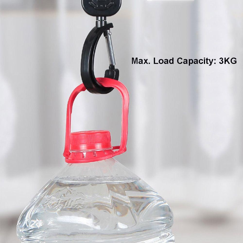 CLEOES Móc Treo Đồ Gắn Xe Đẩy Em Bé Xoay 360 Độ Họa Tiết Hoạt Hình Dễ Thương Tiện Dụng