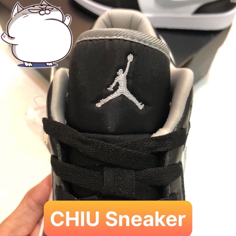 [ CHIU Sneaker ] giày Sneaker cổ thấp đen trắng jordan xám smoke cổ thấp