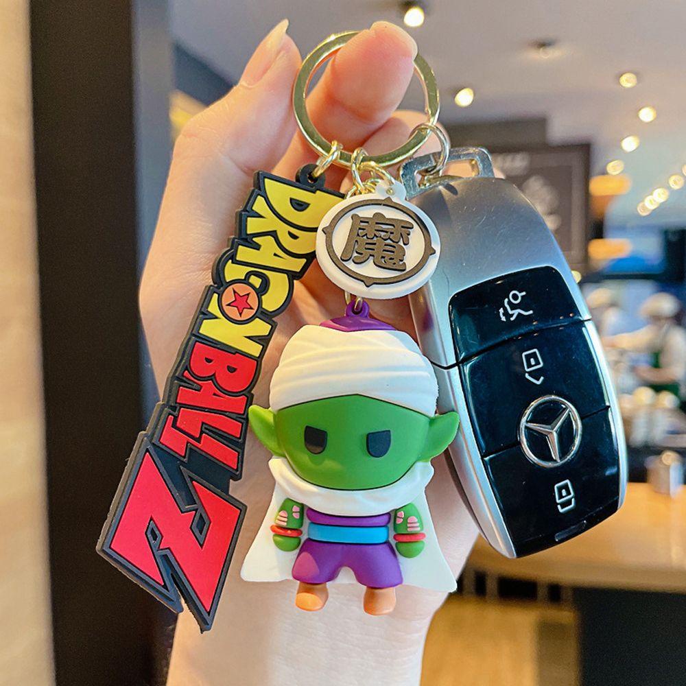 LANFY Móc Chìa Khóa Hình Nhân Vật Son Goku Trong Phim Hoạt Hình Dragon Ball Độc Đáo Giá Đỡ