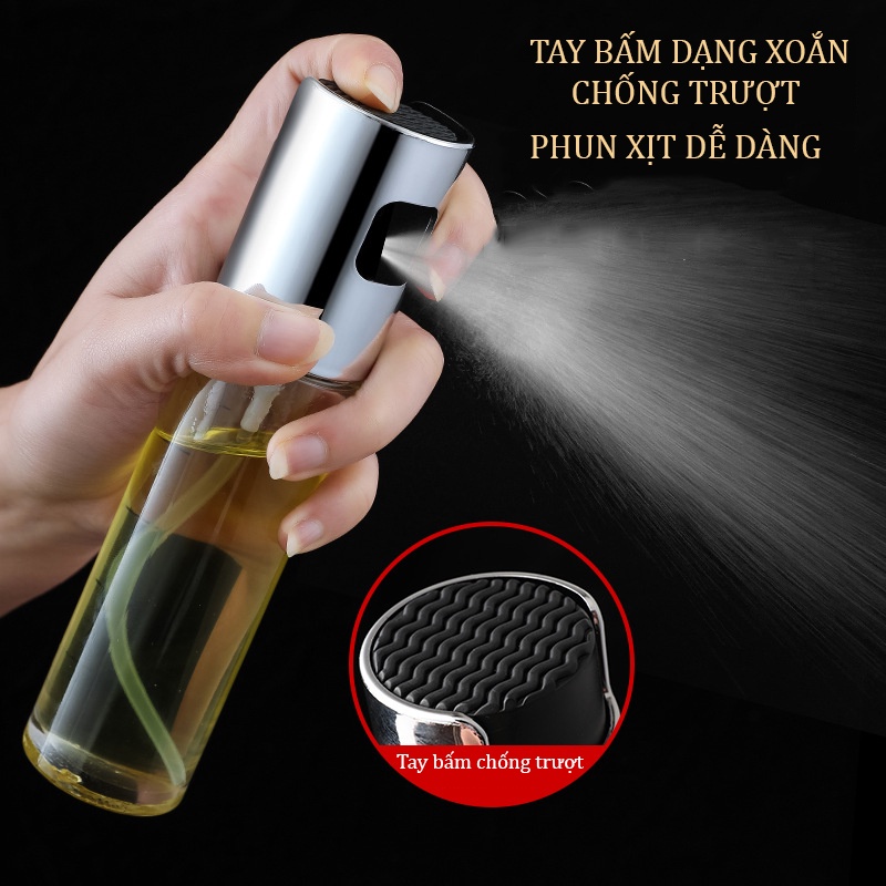 Bình Xịt Dầu Ăn Phun Sương Cho Nồi Chiên Không Dầu LOVALA BX01