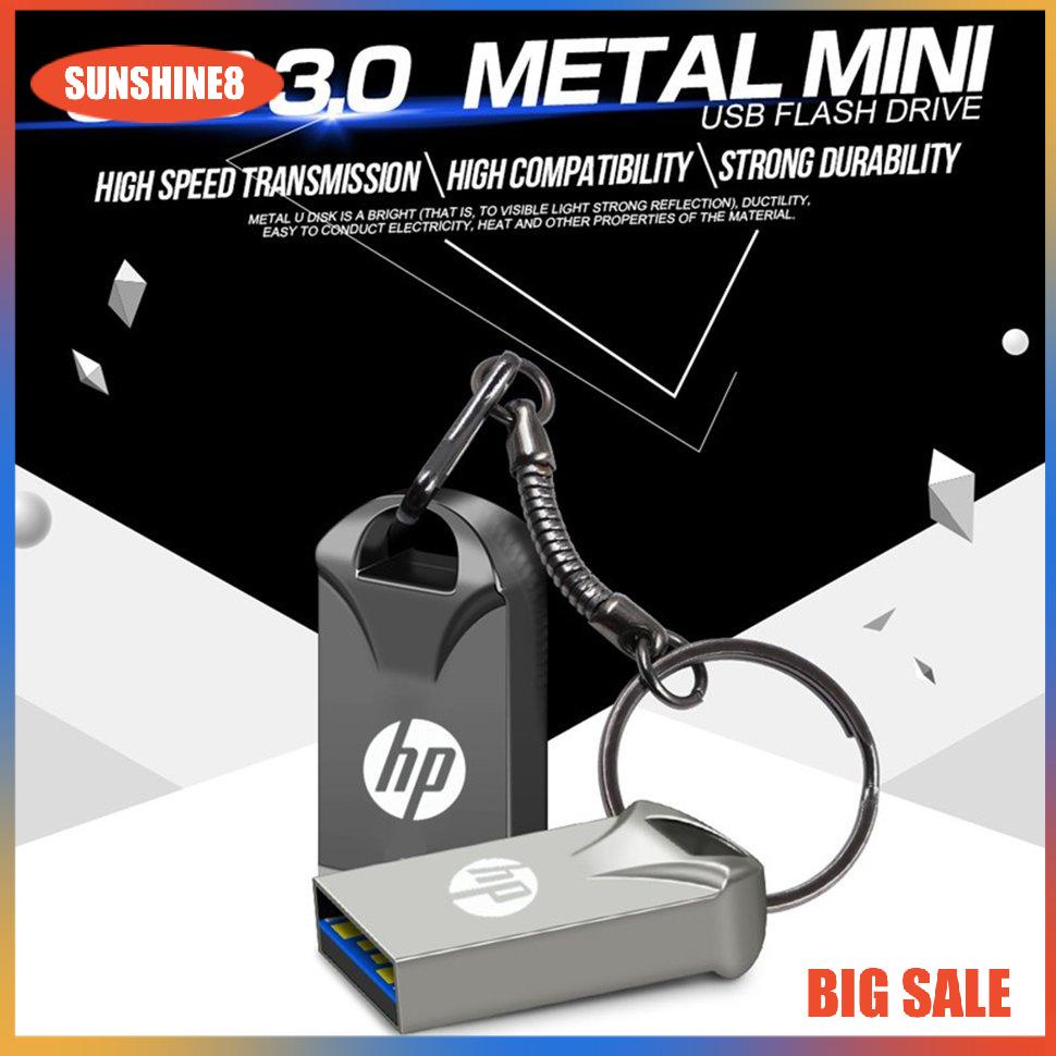【SUN】Flash Drive 4G Memory Stick Black High Speed Metal PC Laptop Stylish U Disk
