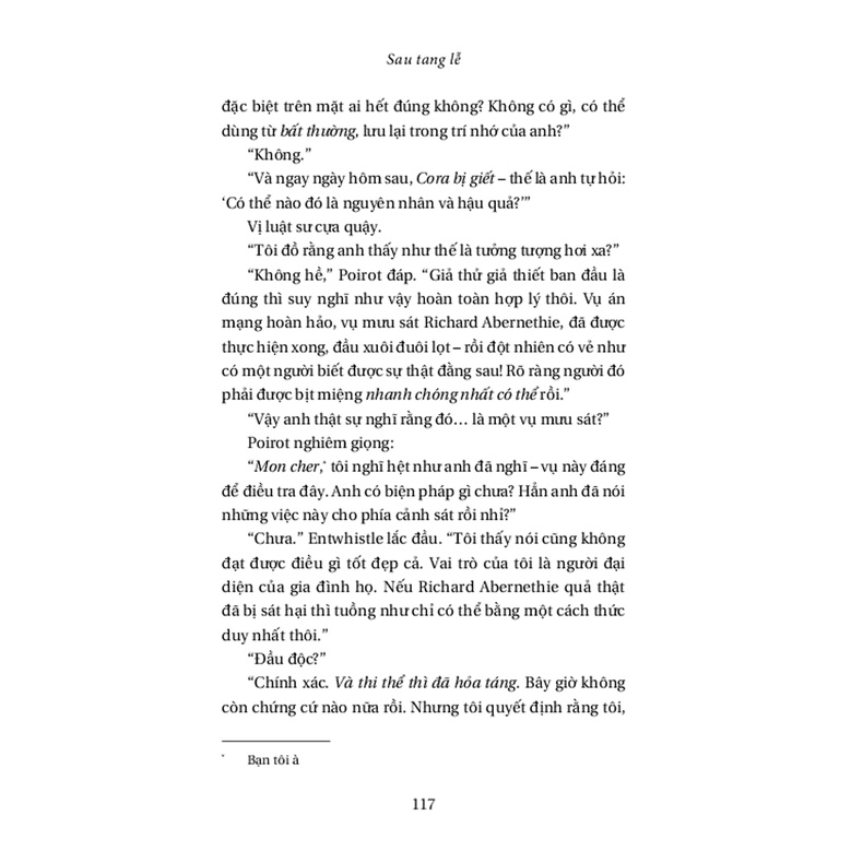 Sách - Sau Tang Lễ (Agatha Christie) - TRẺ