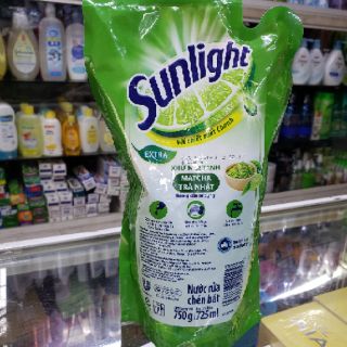 Nước rửa chén Sunlight Trà Xanh Matcha 750g