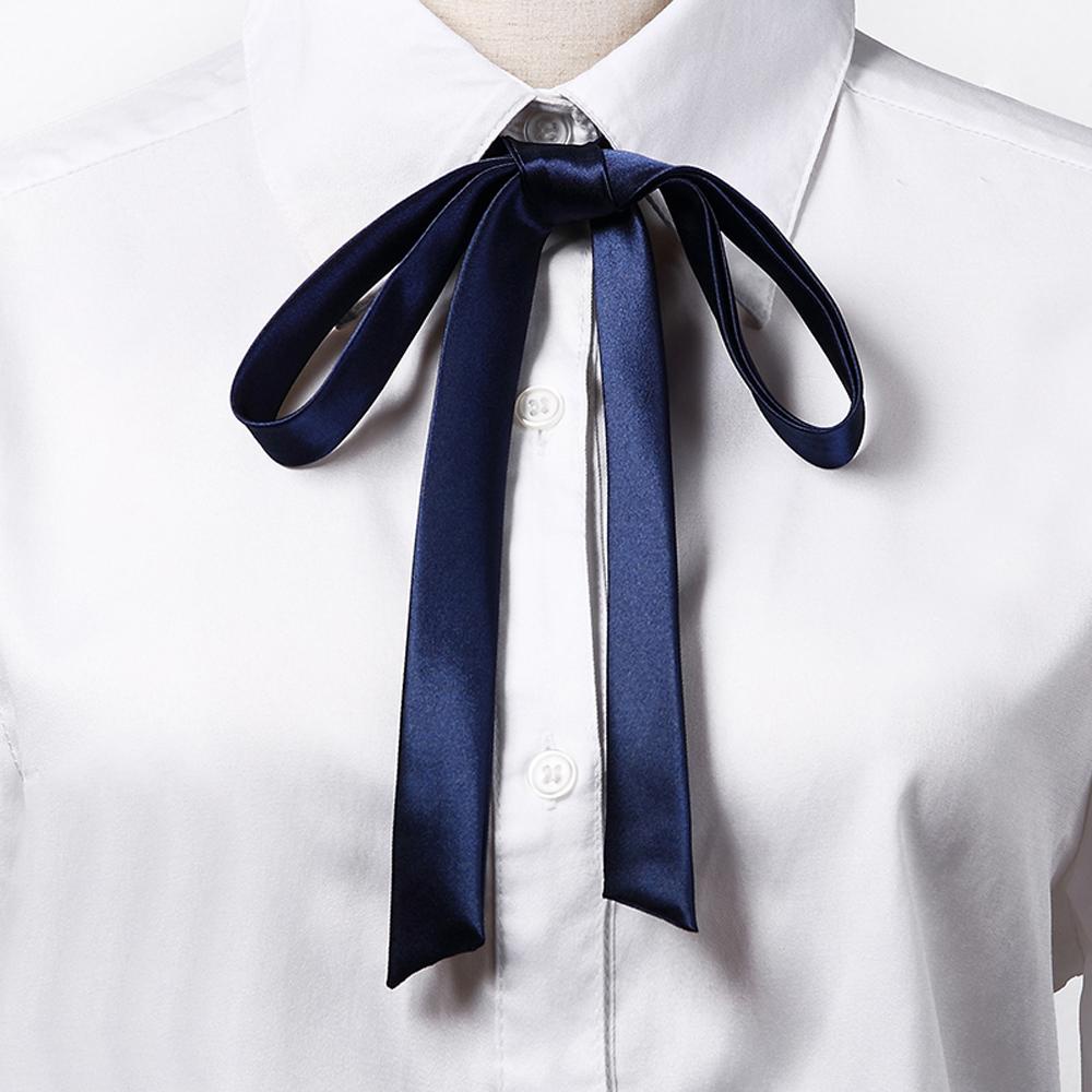 LILYES Nơ Đồng Phục Học Sinh Bằng Vải Satin
