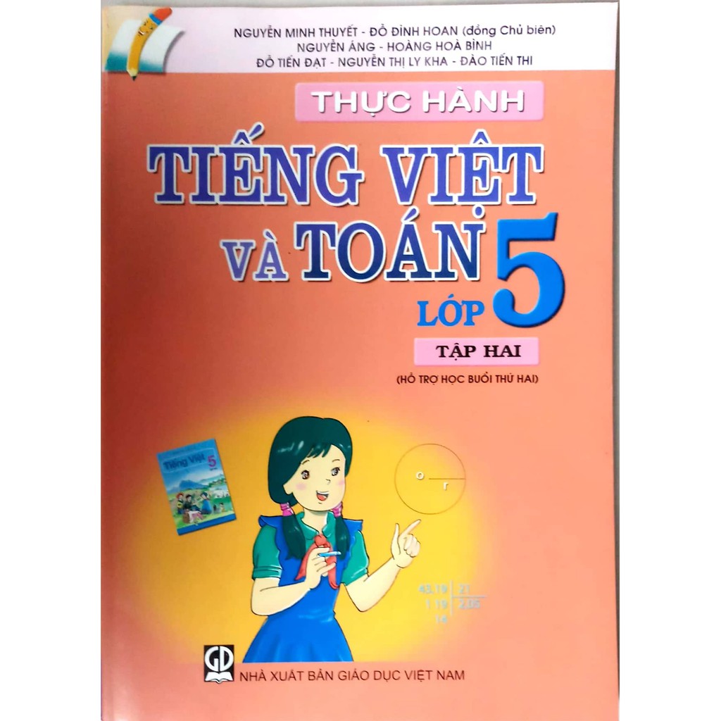 Sách - Thực Hành Tiếng Việt Và Toán 5 - Tập 2