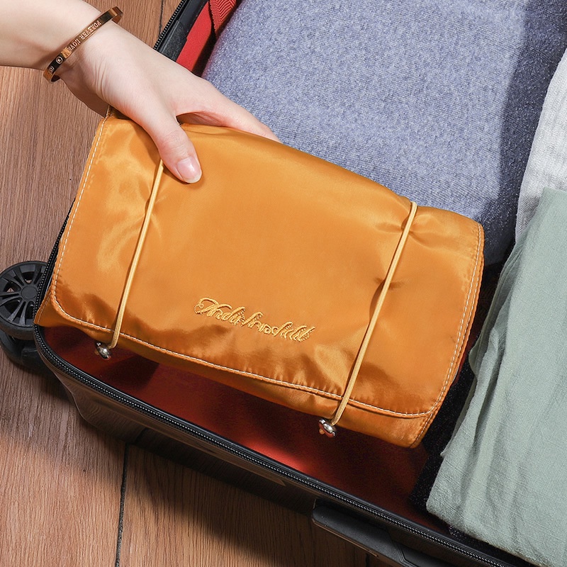 Túi đựng mỹ phẩm du lịch sức chứa lớn gọn nhẹ gấp được