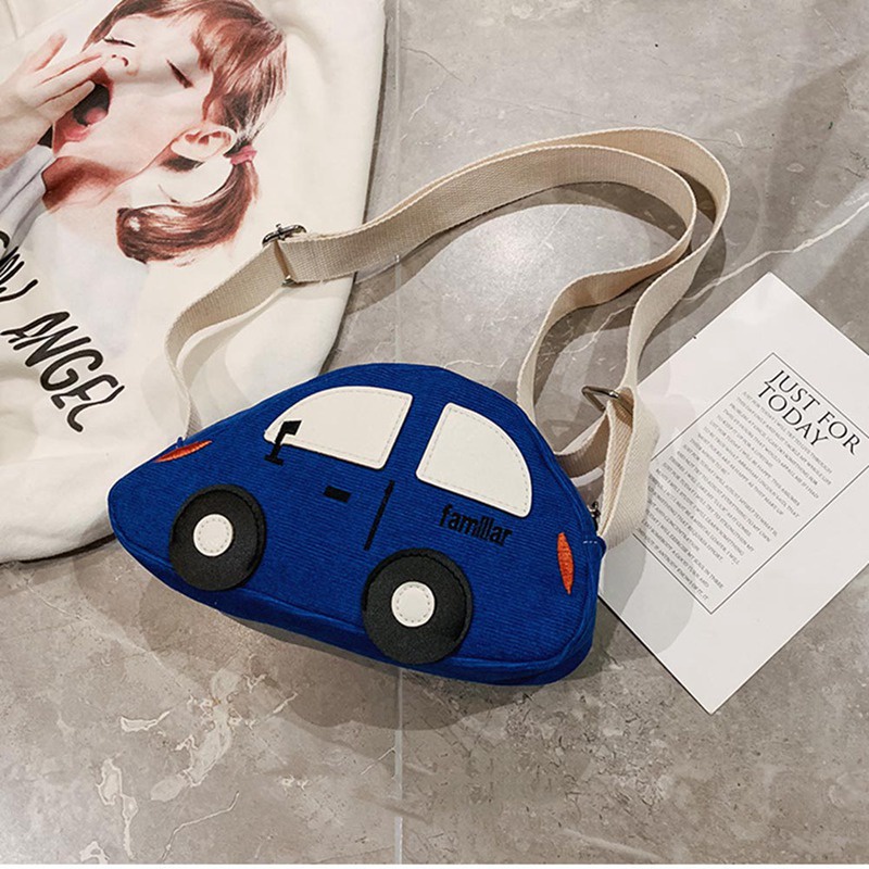 Túi đeo chéo mini hình xe hơi hoạt hình dễ thương cho bé