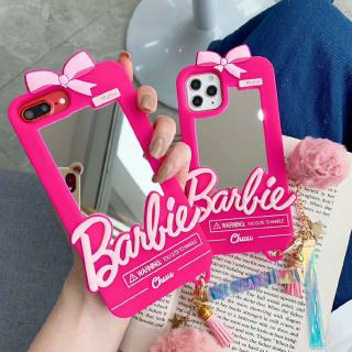 Ốp điện thoại hoạt hình Barbie đáng yêu cho for iPhone11 PRO MAX XS XR I8 I7 Plus