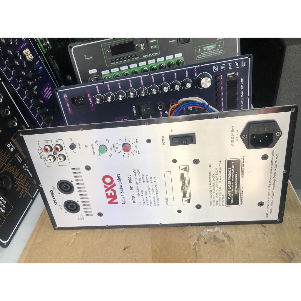 Mạch loa Sup điện NEXO HP-1000S chạy 4 sò nguồn xuyến 600w