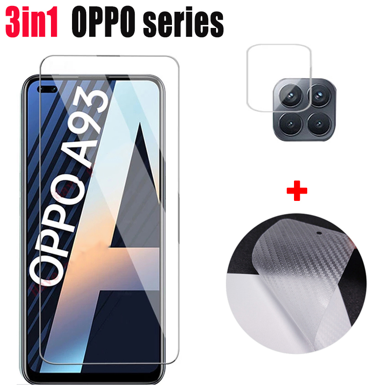 Kính cường lực bảo vệ màn hình OPPO A93 OPPO A92 A53 A52 A72 Reno 4 3 2 2F A53 2020 Phim kính cường 