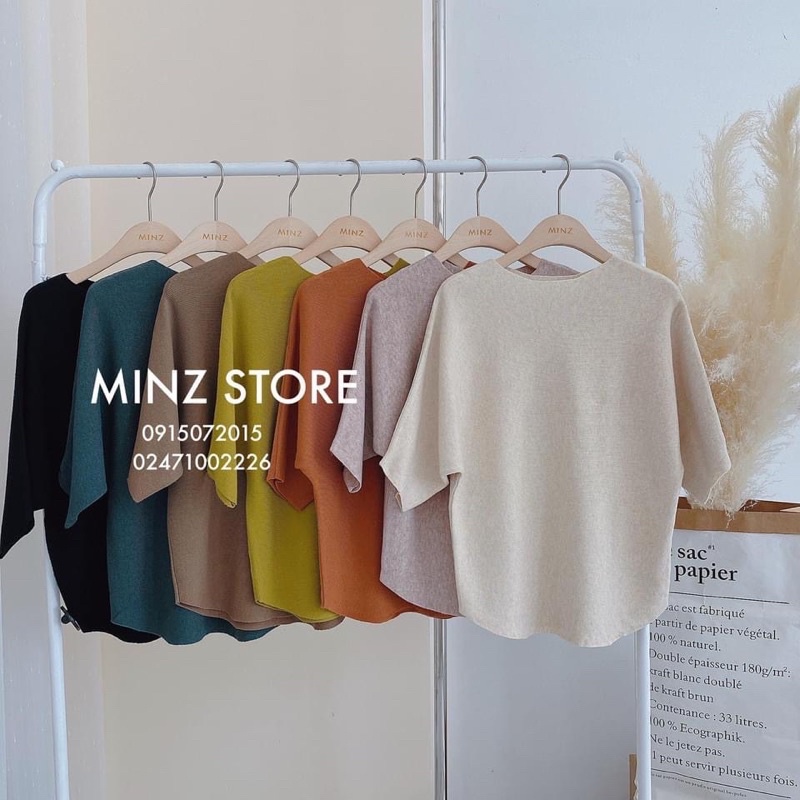 BÁN SỈ ÁO LEN MONGTOGHI CÁNH DƠI NHIỀU MÀU CHO NỮ