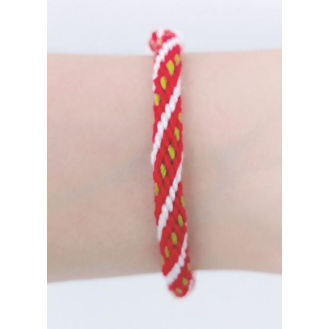 Vòng tay vòng chân may mắn-Christmas- Noel-Xmas-Wendy- Friendship bracelet-tình bạn handmade DIY