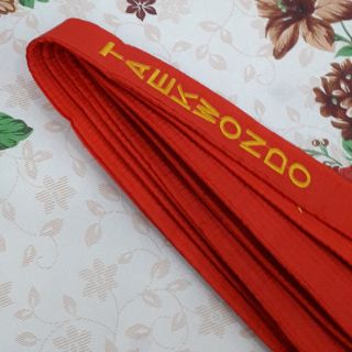Đai Võ Taekwondo MÀU ĐỎ