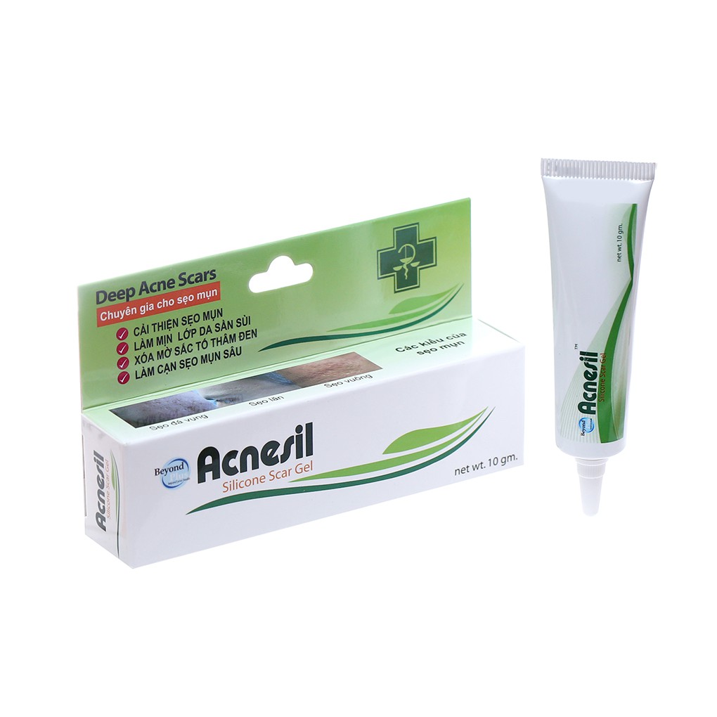 Gel Ngừa Sẹo Mụn Beyond Plus ACNESIL Silicone Scar Gel 10g