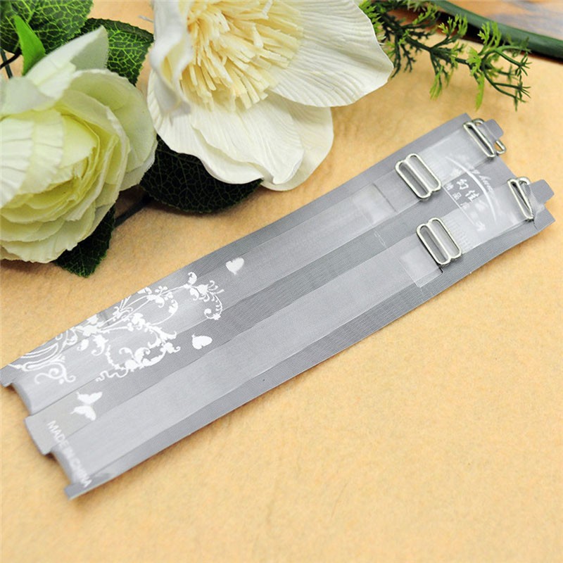 Bộ 2 cặp dây đeo áo ngực màu sắc trong suốt