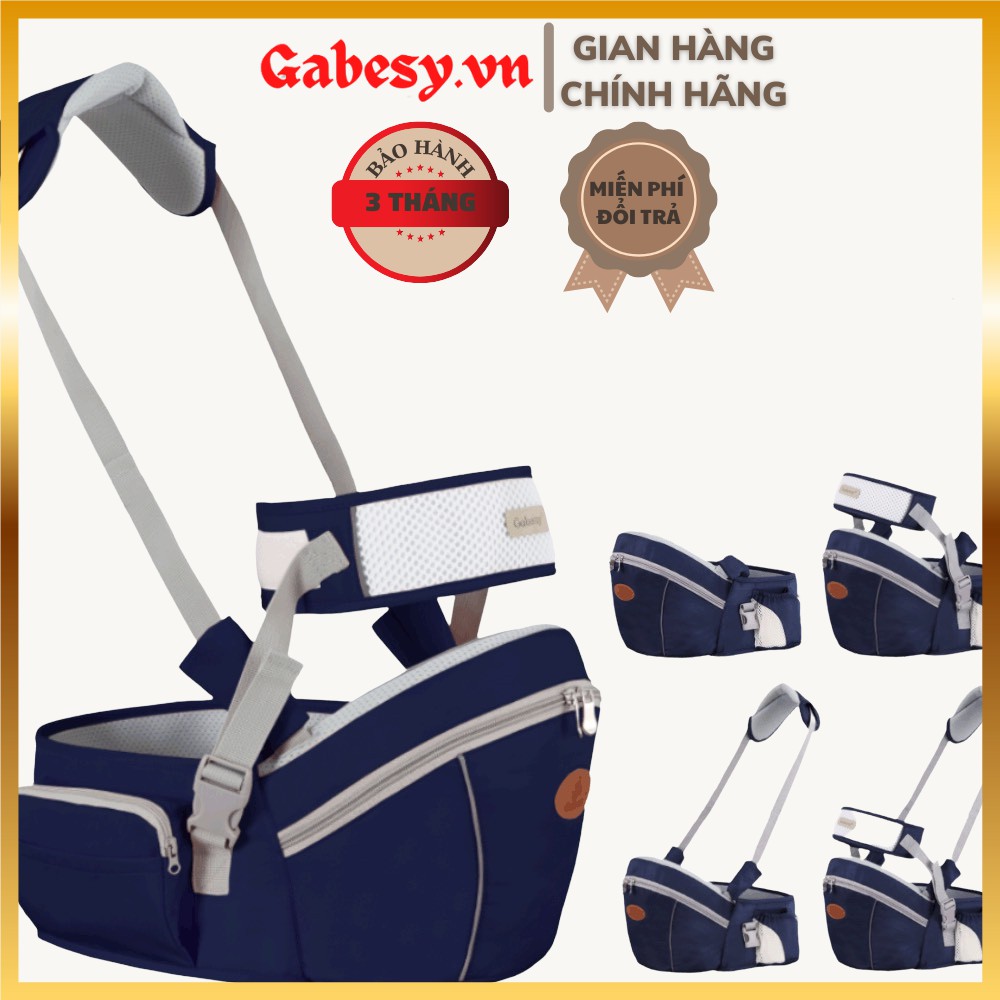 Địu Trẻ Em, Địu Ngồi Cho Bé Cao Cấp GABESY CHÍNH HÃNG GBS6 Địu Em Bé