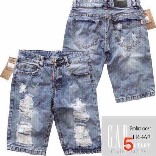 Quần jean short nam thời trang CSJT6467