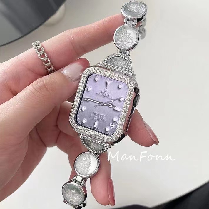 Dây Đeo Đồng Hồ Apple Watch Series 7 6 SE 5 4 44mm 40mm 45mm 41mm 42mm 38mm
