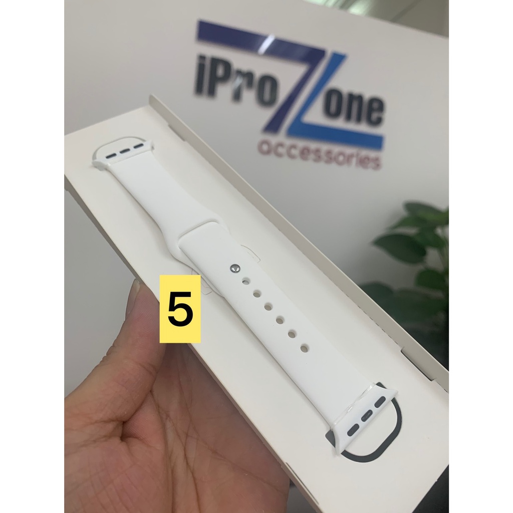 Dây đeo silicone cho đồng hồ Size 38 / 40 / 41 / 42 / 44 / 45 mm chính hãng Coteetci fullbox