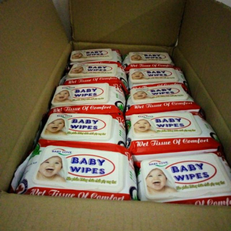 Khăn ướt baby wipes 80gr