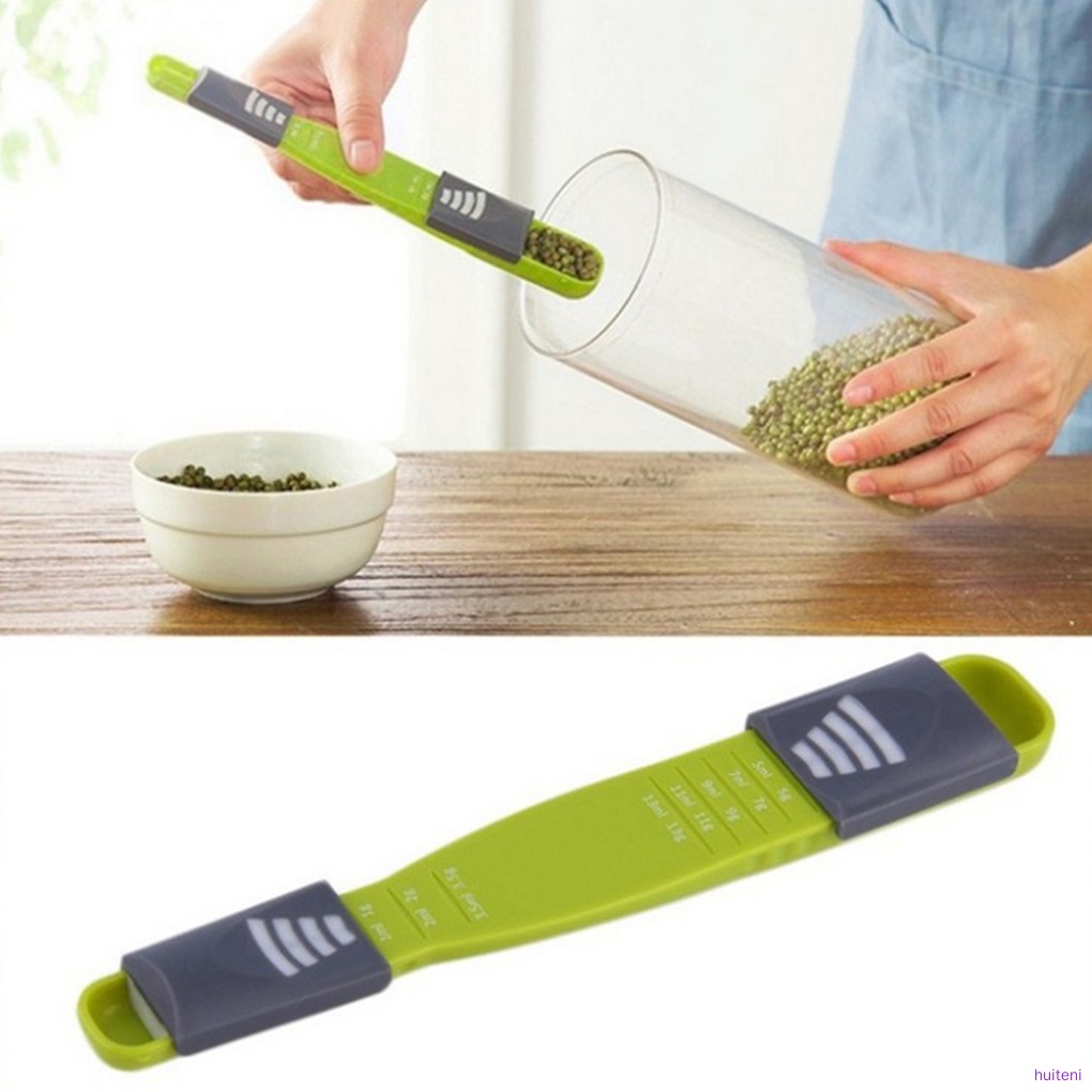 Muỗng đong gia vị/cà phê hai đầu có thể điều chỉnh tiện dụng