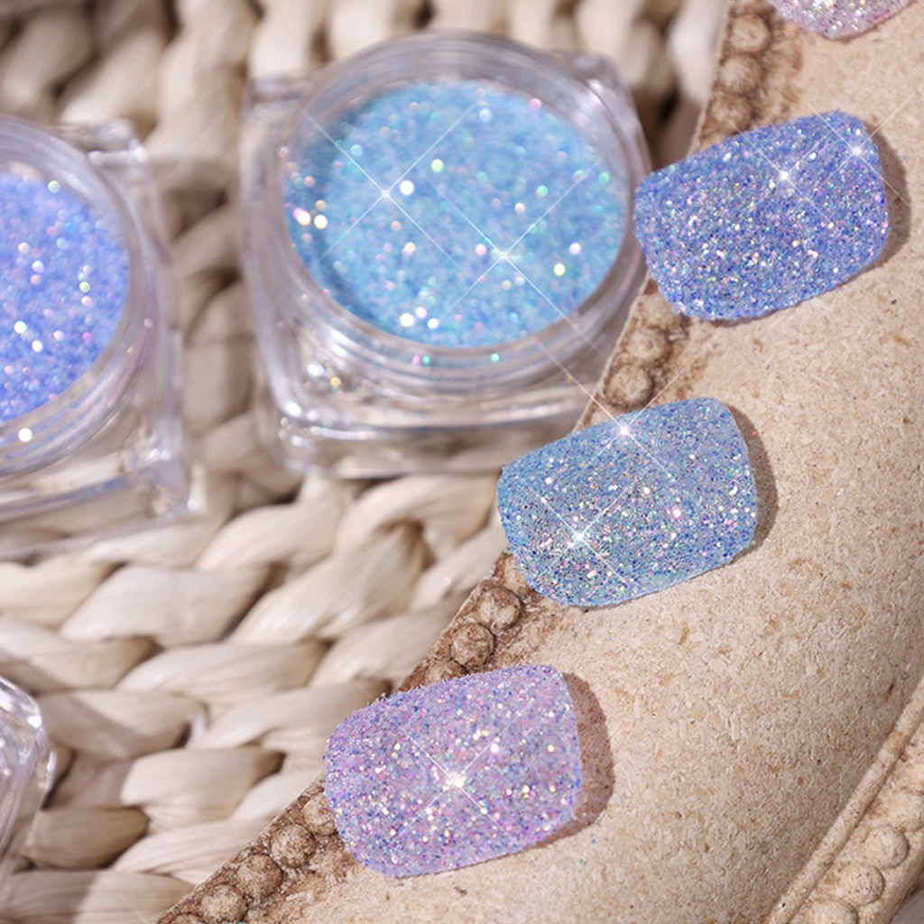 Bột Kim Tuyến Nhiều Màu Không Phai Dùng Để Trang Trí Móng Nghệ Thuật