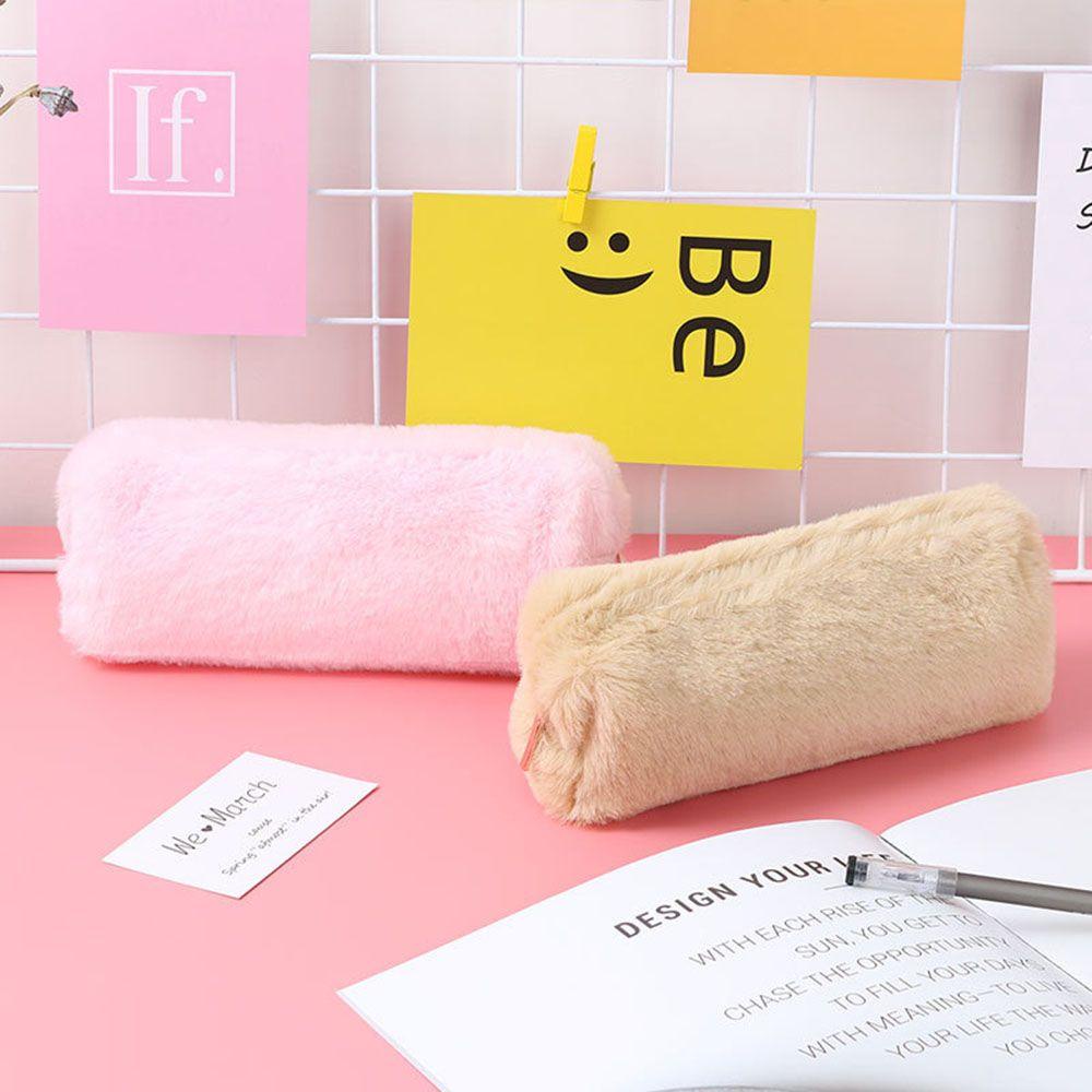 UUMIR Bóp Viết Lông Màu Trơn Thời Trang Màu Sắc