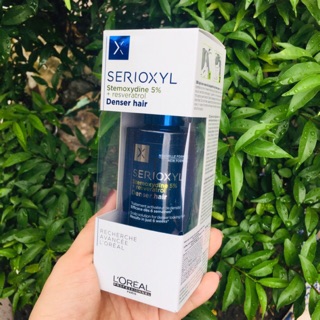 Tinh chất mọc tóc gia tăng 1700 sợi trong 3 tháng Serioxyl Denser Hair L'oreal 90ml mẫu mới 2019