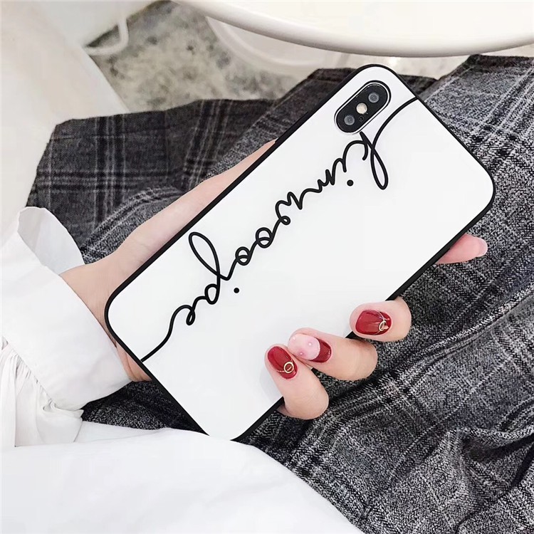 Ốp Lưng Kính Cường Lực - In Chữ Ký Theo Yêu Cầu (IPHONE, SAMSUNG, OPPO) - A004 | BigBuy360 - bigbuy360.vn