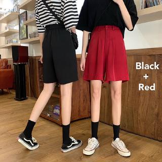 Quần Short Nữ Lưng Cao Thời Trang Hàn