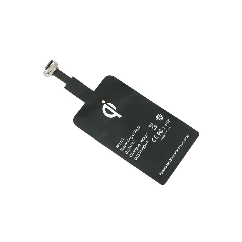 Miếng dán sạc không dây Qi Micro Usb Type-C