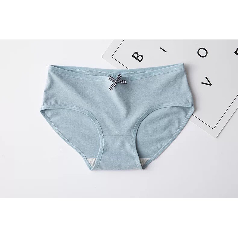[COMBO] Quần Lót Nữ Sexy Sang Trọng, Quần Lót Cotton Cạp Nơ Kháng Khuẩn Dễ Thương QL012