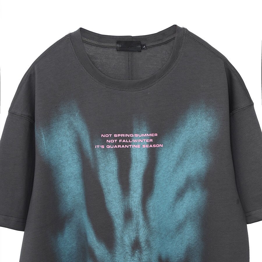 QUARANTINE TSHIRT/ash (Áo thun 100% cotton 2 chiều) | BigBuy360 - bigbuy360.vn