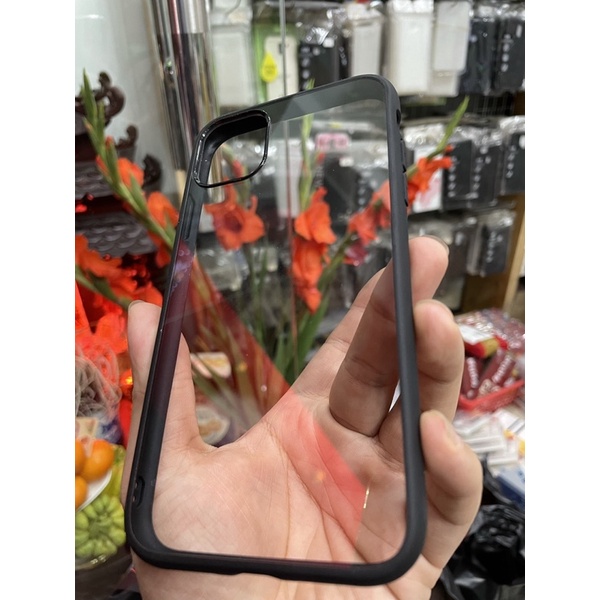 Ốp Lưng meka Likgus viền màu chống ố cho iPhone 11/11pro/11prm/12/12prm/13/13pro/13prm