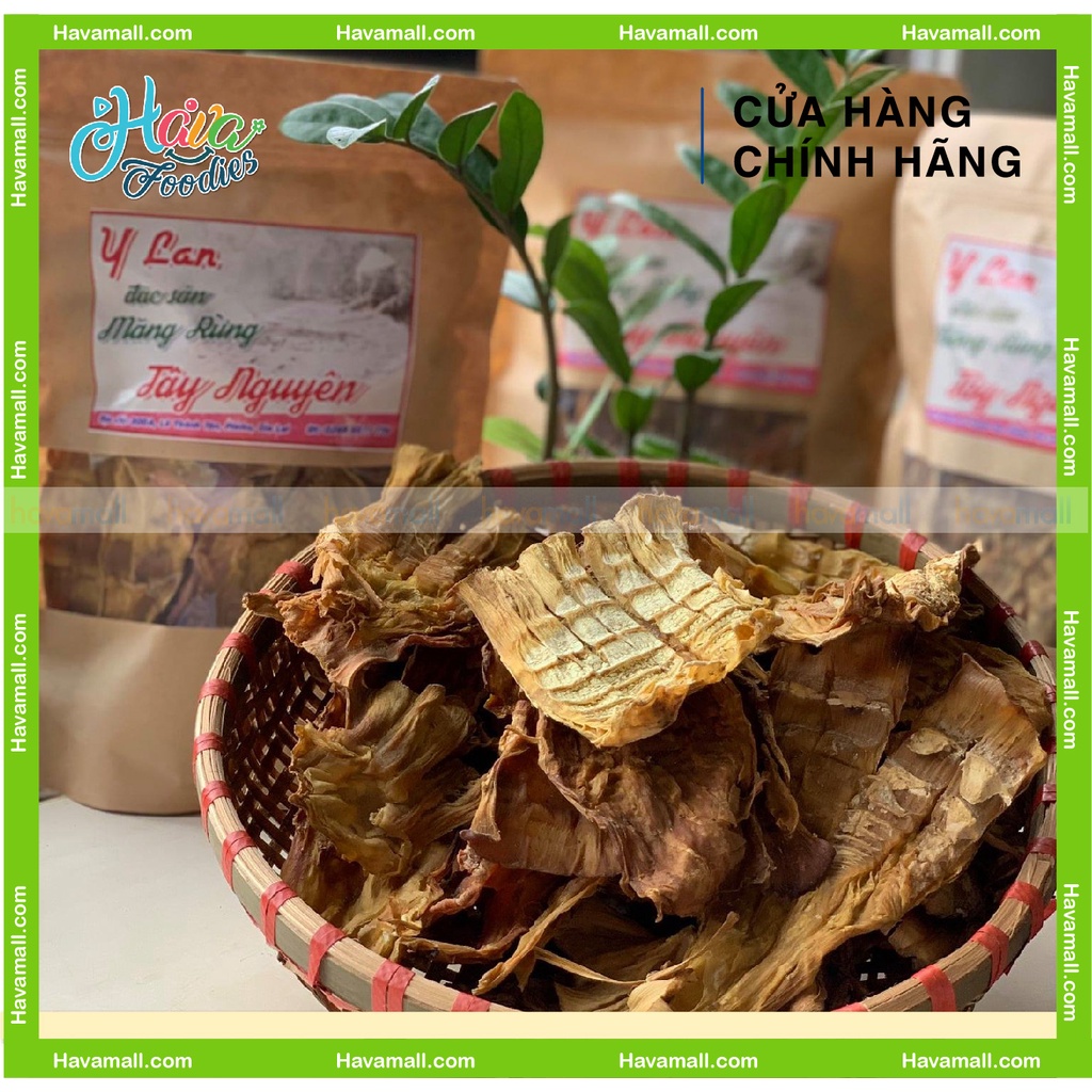 [HÀNG CHÍNH HÃNG] Măng Rừng Khô Tây Nguyên Y Lan 500gr