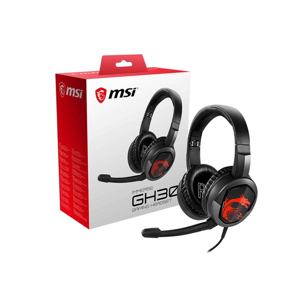 Tai nghe Gaming MSI Immerse GH30 Micro tháo rời