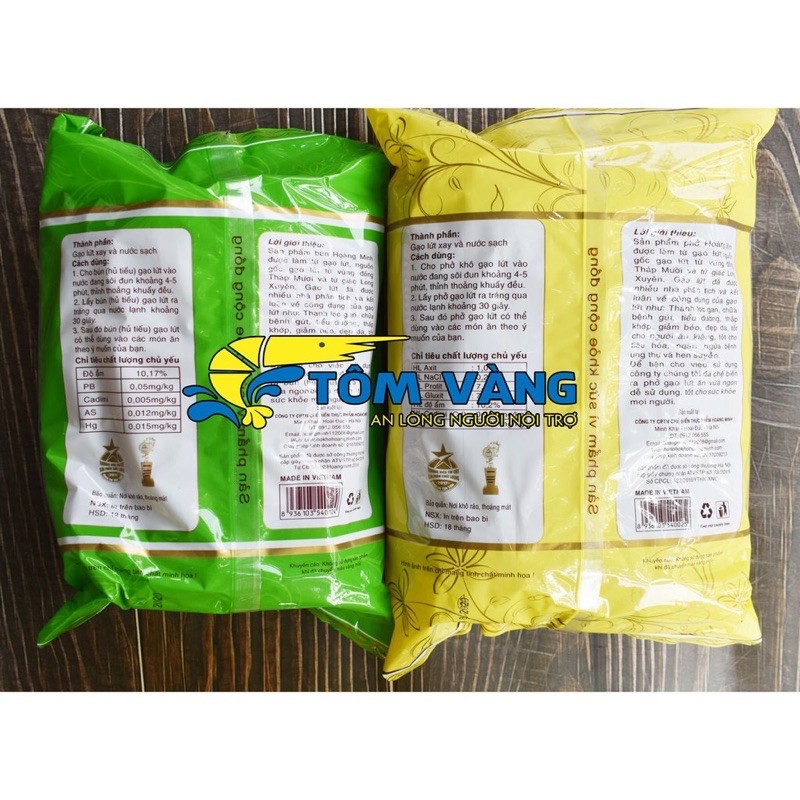 Phở khô gạo lứt 500g