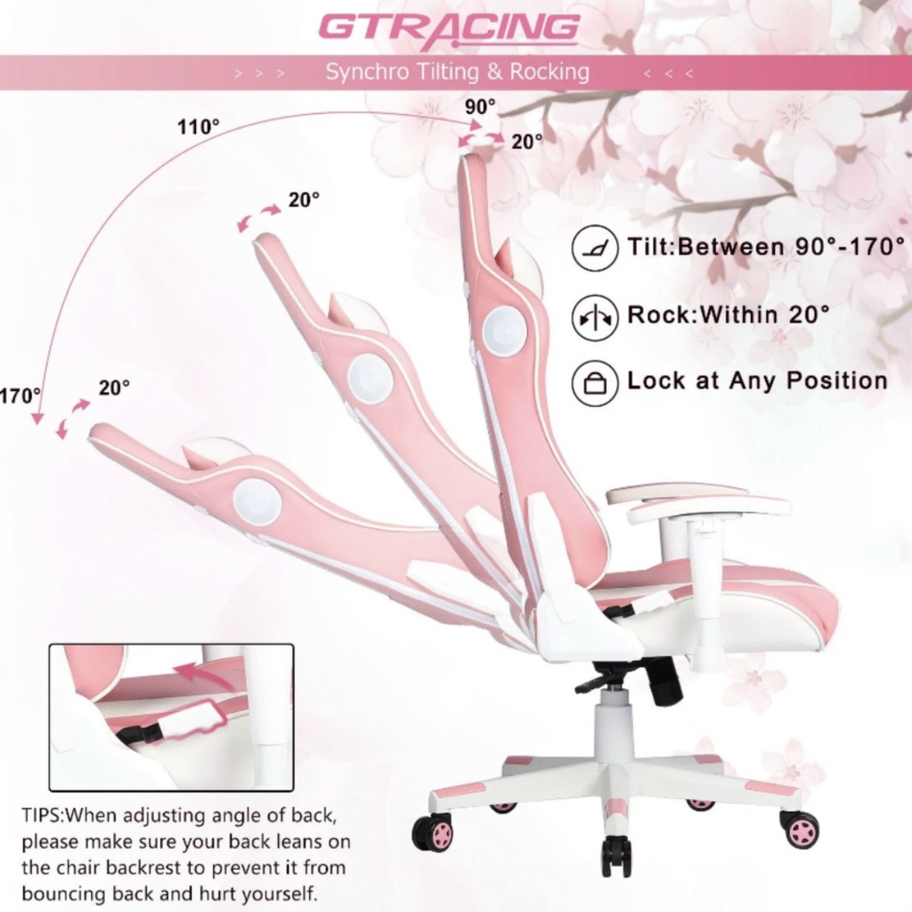 Ghế Gaming Pink