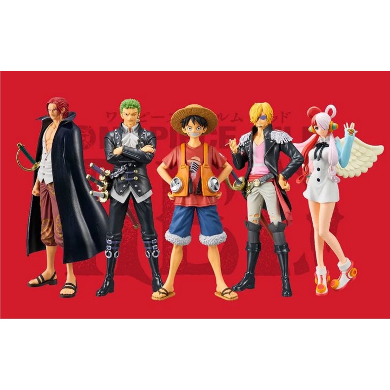 MÔ HÌNH NHÂN VẬT One Piece RED DXF - chính hãng BAnpresto