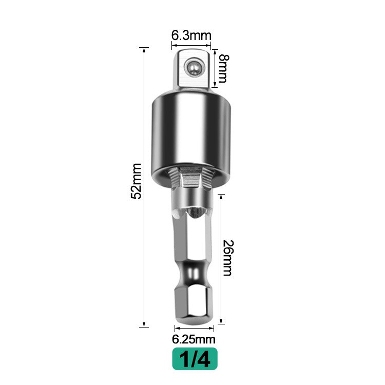 SV Đầu chuyển vít sang bulong góc nghiêng 15 độ linh hoạt